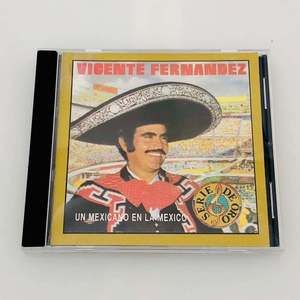 Rare CD Vicente Fernandez - Un Mexicano En La Mexico